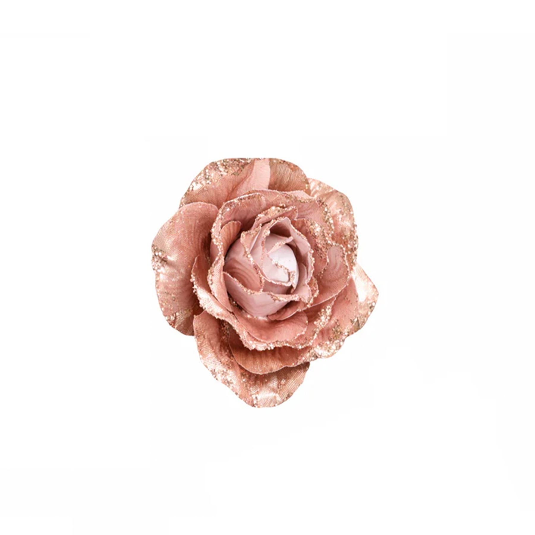 Set of 3 Pink Rose Pick Decorations