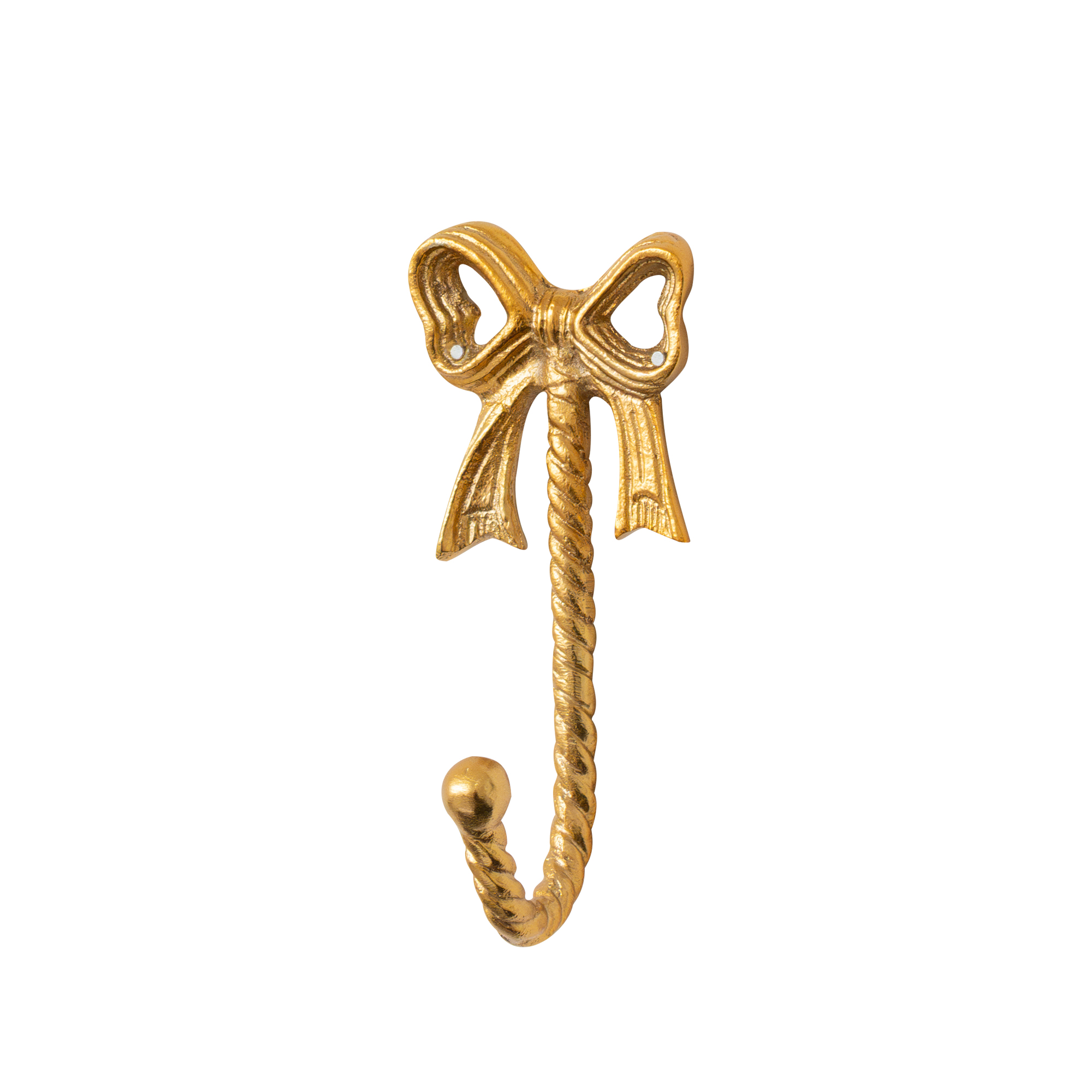 Gold Metal Bow Wall Hook