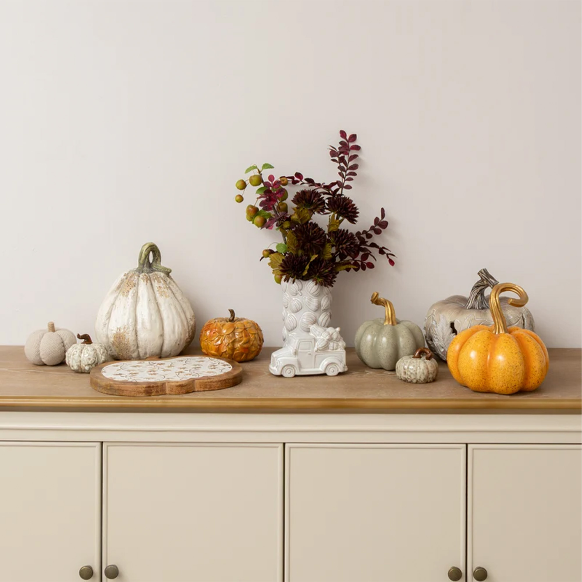 Autumn Pumpkin Display