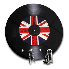 Schallplatte Union Jack - Schlüsselbrett