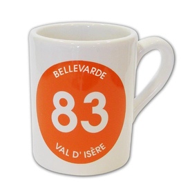 KSL LIVING LOT DE 6 MUGS OU TASSES A THE DIFFRENTES SOMMET orange 