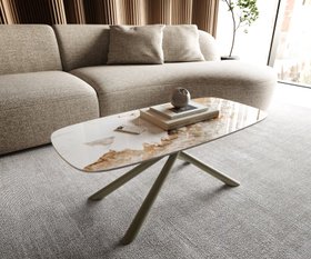 Couchtisch Edge Boot 100x50 Cm Keramik Minas Melange Sarity Metall Effektfinish Titan 4 1620x1