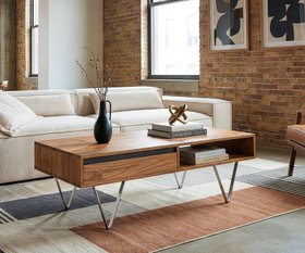 Couchtisch Stonegrace 115x60x35 Cm Akazie Natur Schiefer 2 Schubladen 1 Fach 7 1620x1350