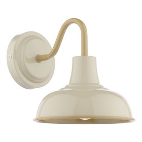 Hatfield Wall Light Gloss Taupe and Gloss Taupe