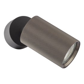 Yamis Single Spotlight In Knurled Bronze