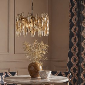 Atkin And Thyme Oriana Lustre Glass Chandelier, £319