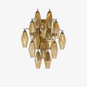 Atkin And Thyme Oriana Lustre Glass Wall Light, £159 (Cut Out)