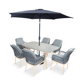 Atkin And Thyme   Zara 6 Seat Oval Dining Set, £1849