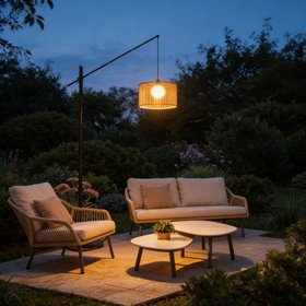 Matera Rechargeable Rope Floor Lamp