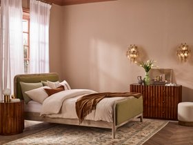 Mabel Kingsize Bed In Apple Green