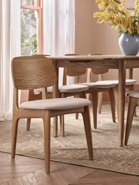 Murray Dining Chairs Oak (pair)