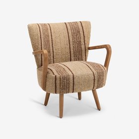 Calvin Armchair In Stripe