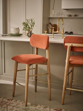 Layla Barstool In Rust