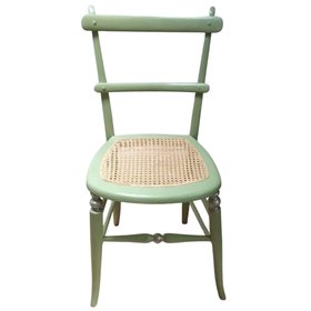 Rattan Antique Farmhouse Chair
