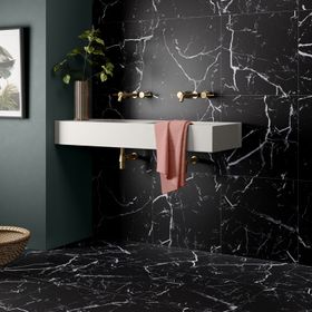 Marquina Matt Marble Effect 60x60 Tiles