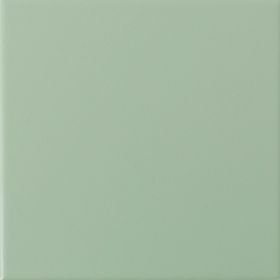 Monocolour Rico Green Gloss Flat Square Wall Tiles 150x150