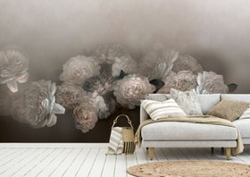 Amoura II Floral Wall Mural by Loris Drago at Wallsauce