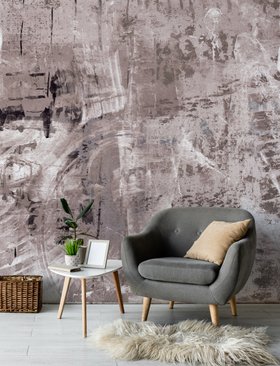 Dusty Palette Waves Mural by Giulio Iurissevich at Wallsauce