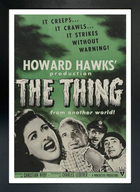 The Thing From Another World Classic Horror Movie Poster at Wallsauce