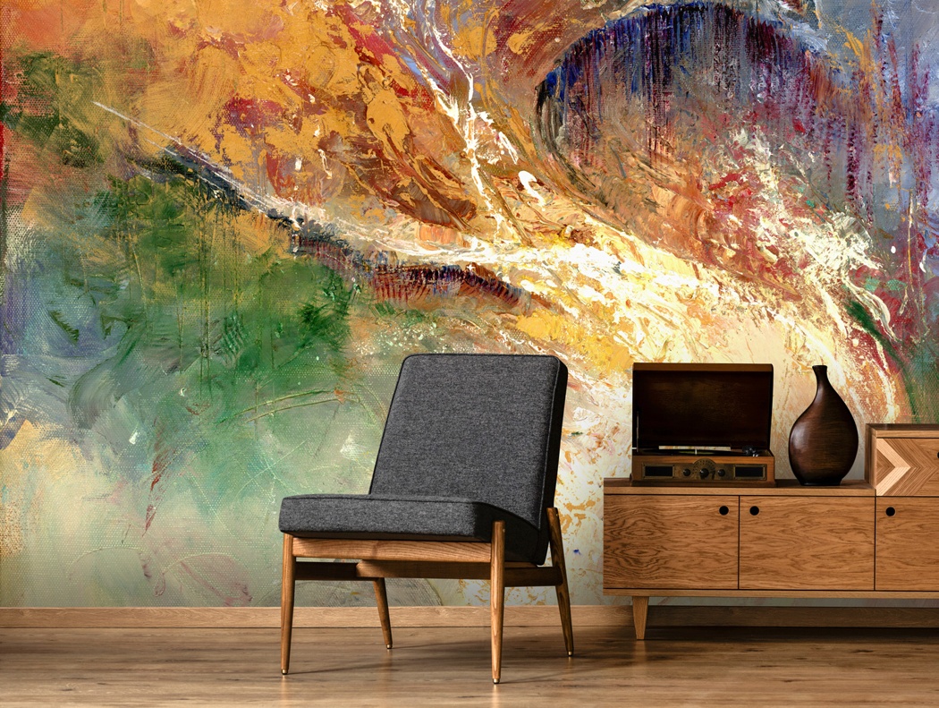 Firmament wallpaper mural by Anne Farrall Doyle at Wallsauce.com