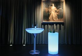 Illuminated LED Drinks Cooler