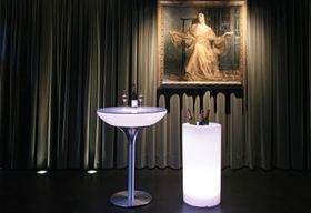 Illuminated LED Drinks Cooler