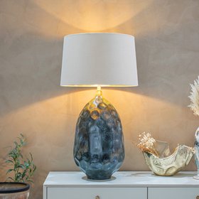 Aketa Large Weathered Table Lamp - RV Astley