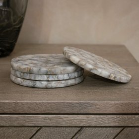 4822 Breuer Grey Coaster Set Accessories RV Astley Roomset 1