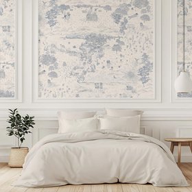 DOG TALES TOILE ROOM OPTION2