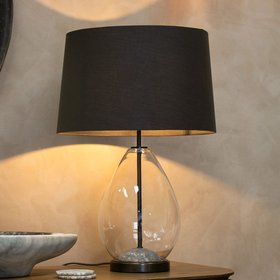 50863 Kallestad Dark Bronze Base Only Table Lamp With 0636 Lighting RV Astley Roomset