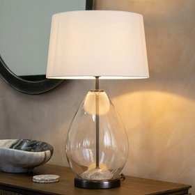 50863 Kallestad Dark Bronze Base Only Table Lamp With 0484 Lighting RV Astley Roomset