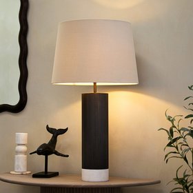 50825 Emrys Table Lamp Base Only With 0486 Lighting RV Astley Roomset