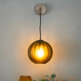 50727 Zito Round Green Glass Shade Lighting RV Astley Roomset 9