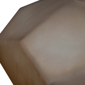 50802 Zito Wide Brown Glass Shade Lighting RV Astley Detail