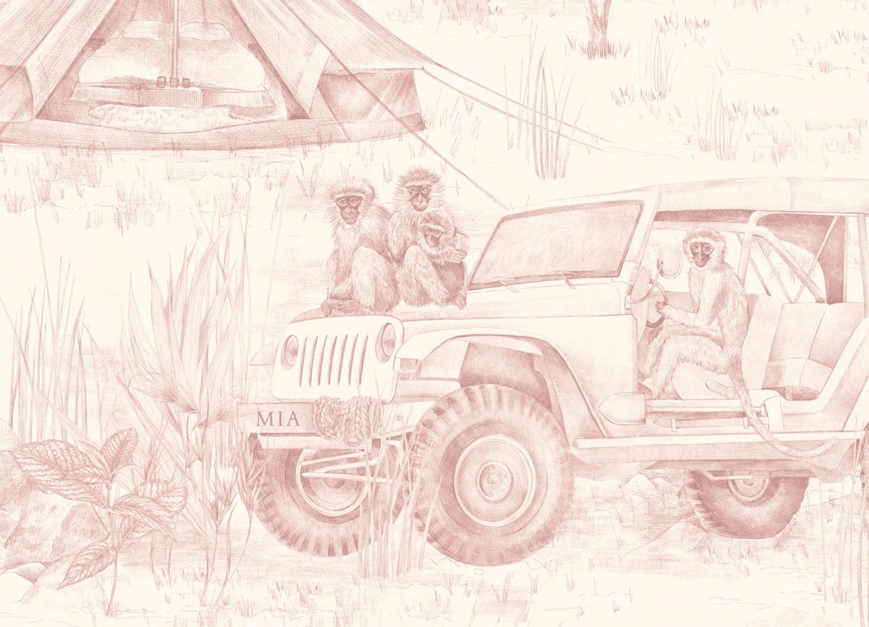 Personalised Lyons Den Wallpaper - Victoria Sanders