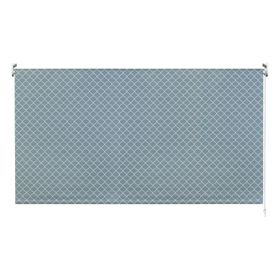 Boreas Corded Light blue Diamond Blackout Roller blind (W)180cm (L)180cm