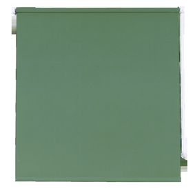 Boreas Corded Light green Plain Blackout Roller blind (W)180cm (L)180cm