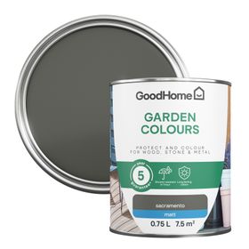 GoodHome Colour It Sacramento Matt Multi-surface paint, 750ml