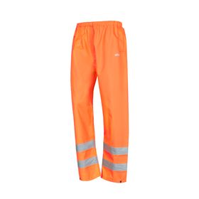 Site Huske Orange Waterproof Hi-vis trousers, Large
