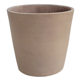 Verve Matt Brown Terracotta Plant pot (Dia) 53cm, (H)50cm, 98L