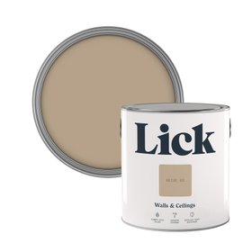 Lick Beige 02 Matt Emulsion paint, 2.5L