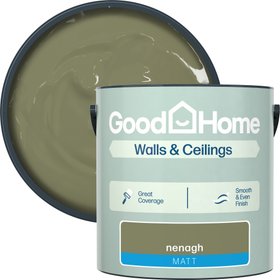 GoodHome Walls & Ceilings Nenagh Matt Emulsion paint
