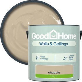 GoodHome Walls & Ceilings Chapala Silk Emulsion paint, 2.5L