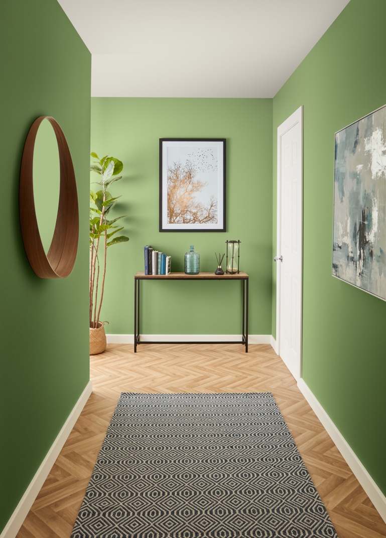 Hallway Transitional Fertile Fern Main