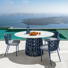 TALENTI SWIPE OUTDOOR DINING TABLE DIA 150 CM | 3 COLOURS
