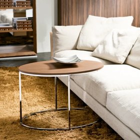 Pacini E Cappellini Fly Chrome Base Coffee Table