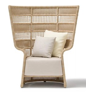 Outdoor High Back Lounge Chair Escala By Point