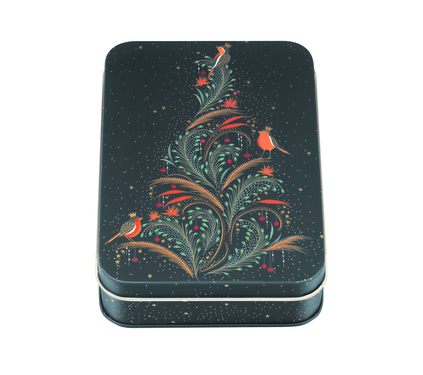 Sara Miller London - Robins Small Rectangular Storage Tin