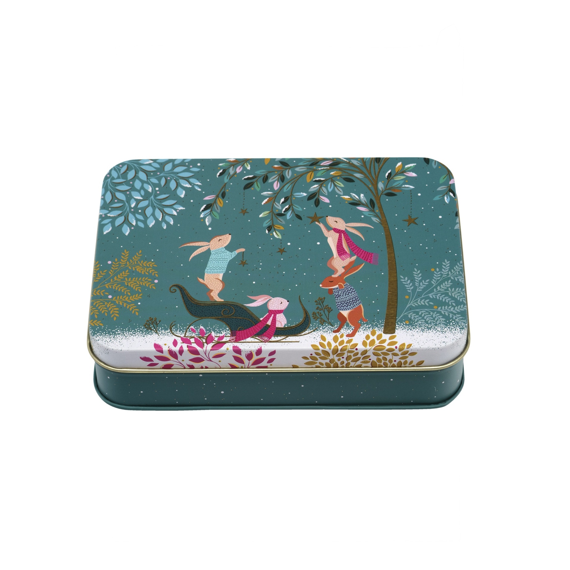 Sara Miller London -  Woodland Tales Small Rectangular Tin