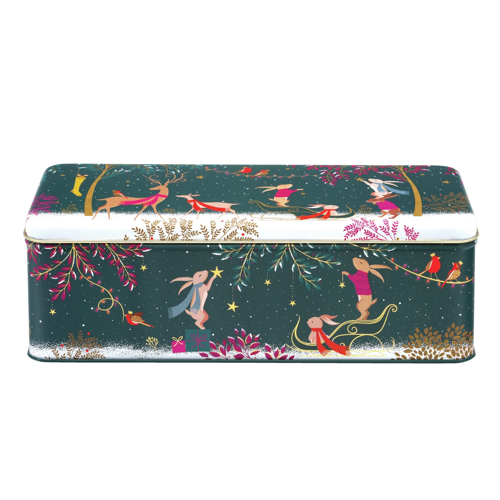 Sara Miller London -  Woodland Tales Long Deep Rectangular Tin